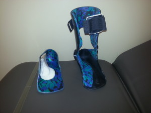 custom orthotic for posterior tibial tendon dysfunction