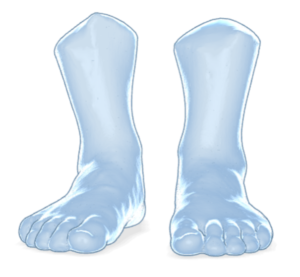Arize 3-D Scan of feet for custom orthotics
